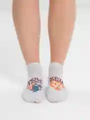 Белый женские носки "Всегда вместе"