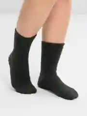 Зеленый носки женские, норка