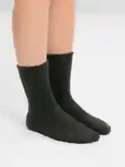 Зеленый носки женские, норка