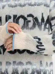 Oversized свитер Words Blue, женский