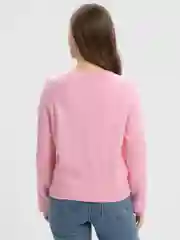 Розовый джемпер женский, белый, вязанный, Barbie