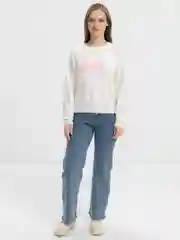 Белый джемпер женский, белый, вязанный, Barbie