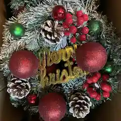 Новогодний венок на дверь или стену