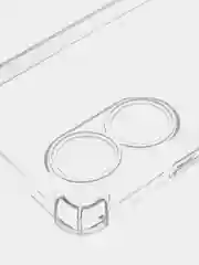 Чехол противоударный для Oppo A58 4G, с защитой камеры, силиконовый, прозрачный