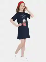 Черный домашнее платье для девочки