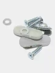 Комплект ручек для холодильника Bosch, Siemens, 318 мм, серые, (2шт/комплект)