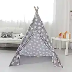 Серый палатка, вигвам детский, игровой домик