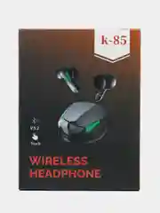 Белый наушники игровые K55, беспроводные