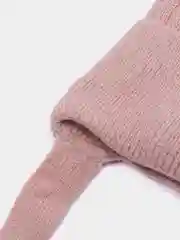 Пастельно-коралловый шапка детская для девочки, с завязками, бантом, Posh Detki