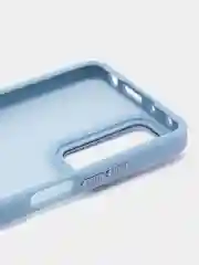 Небесно-голубой чехол матовый для Redmi Note 11 Pro 4G / Note 12 Pro 4G полупрозрачный, с глянцевой рамкой