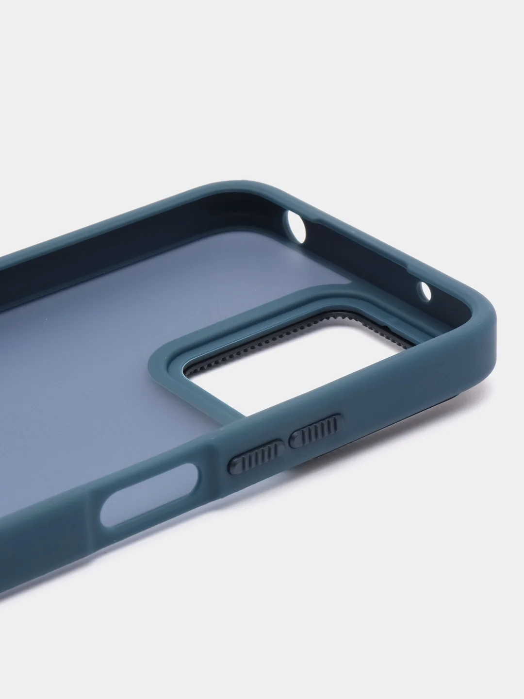 Пурпурный чехол матовый для Xiaomi Redmi 12, пластиковый, полупрозрачный, с глянцевой рамкой