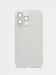 Белый чехол силиконовый для iPhone 12, 13, 13 Pro, 14, 14 Pro Max, защита линз камеры