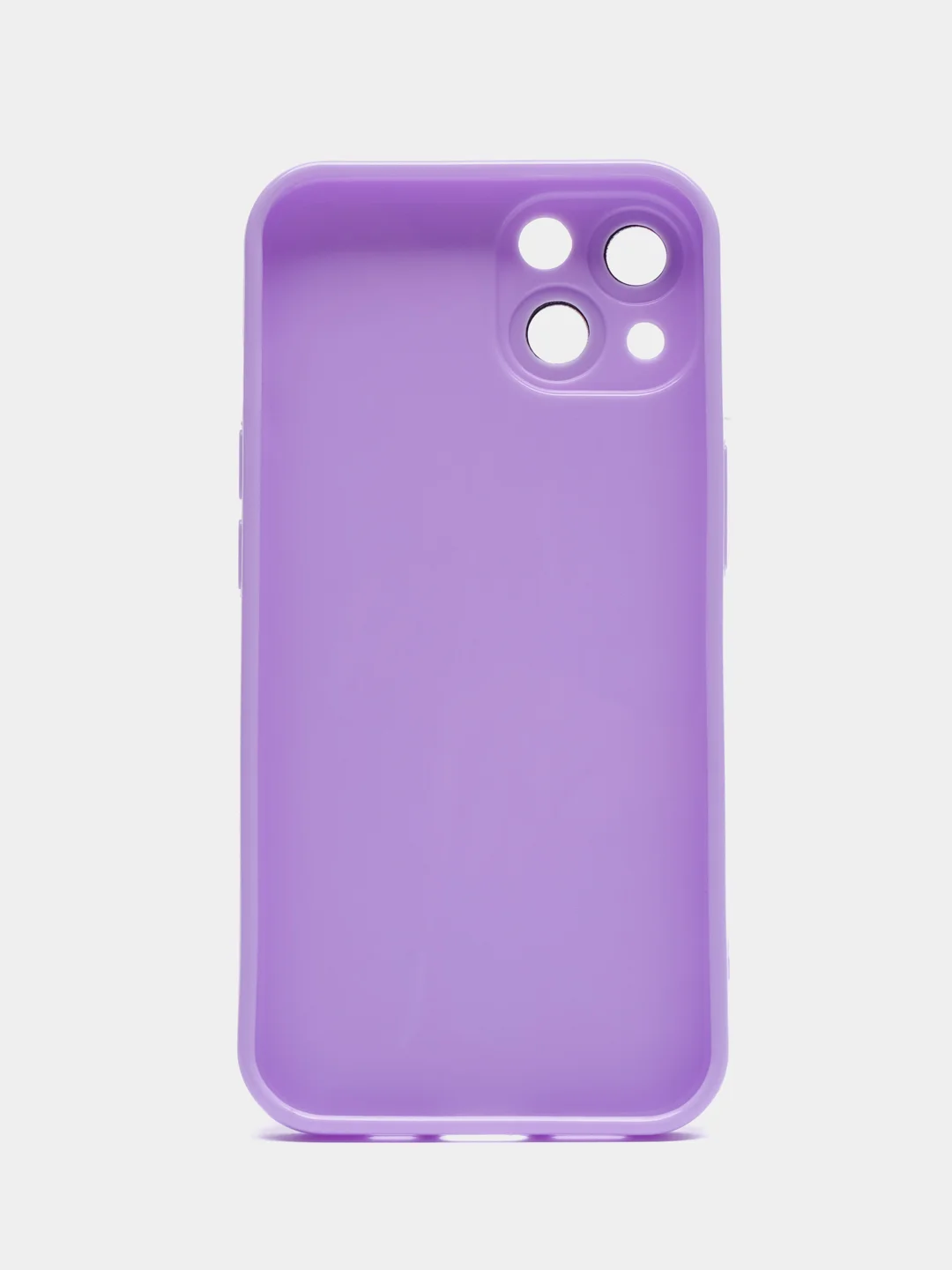 Лавандовый чехол силиконовый для iPhone 12, 13, 13 Pro, 14, 14 Pro Max, защита линз камеры