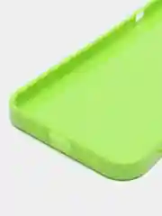 Салатовый чехол силиконовый для iPhone 12, 13, 13 Pro, 14, 14 Pro Max, защита линз камеры