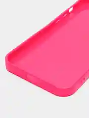 Фуксия чехол силиконовый для iPhone 12, 13, 13 Pro, 14, 14 Pro Max, защита линз камеры