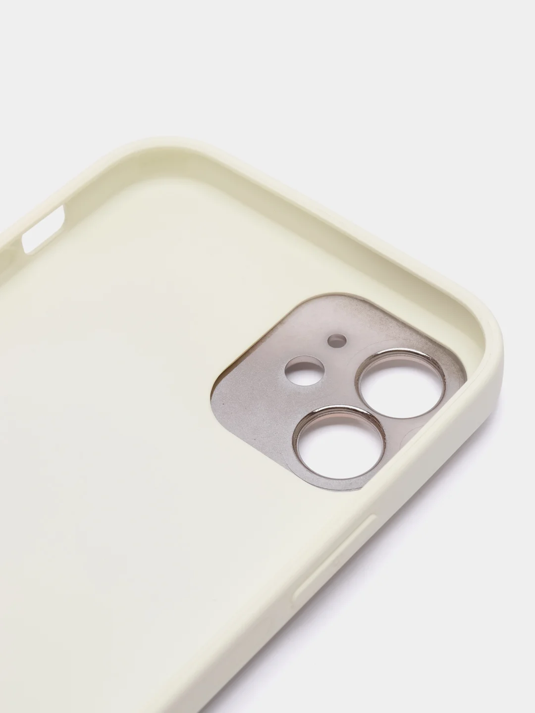 Белый чехол с магнитной подставкой-держателем на iPhone 12/Pro/Max, 13/Pro/Max, 14/Pro/Max/Plus