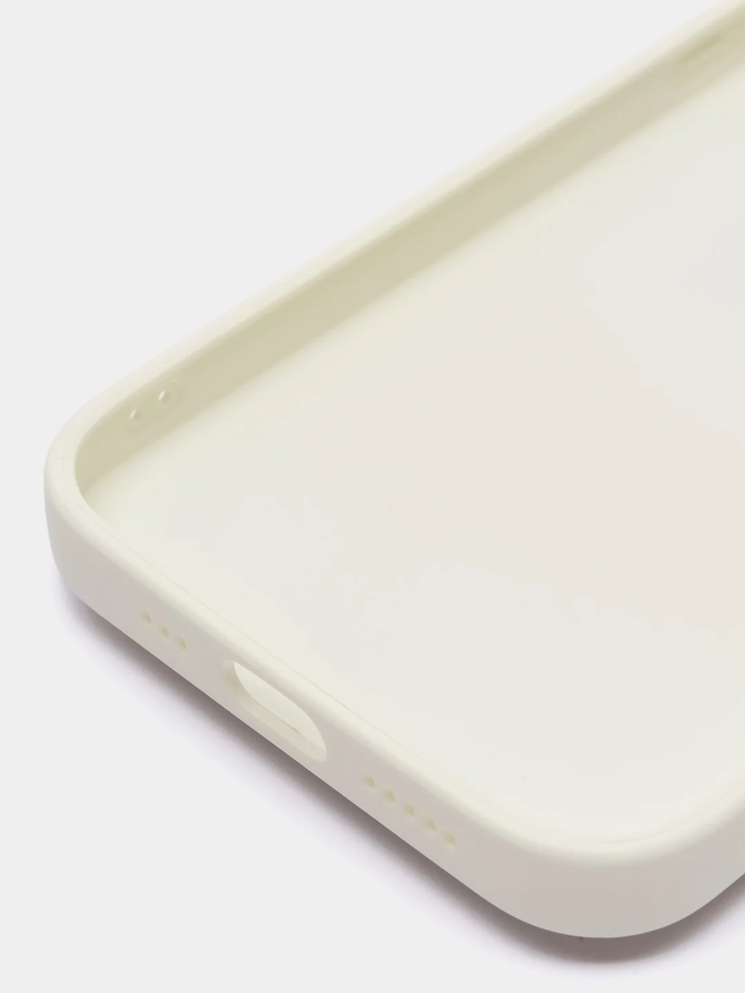 Белый чехол с магнитной подставкой-держателем на iPhone 12/Pro/Max, 13/Pro/Max, 14/Pro/Max/Plus