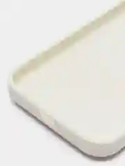 Белый чехол с магнитной подставкой-держателем на iPhone 12/Pro/Max, 13/Pro/Max, 14/Pro/Max/Plus