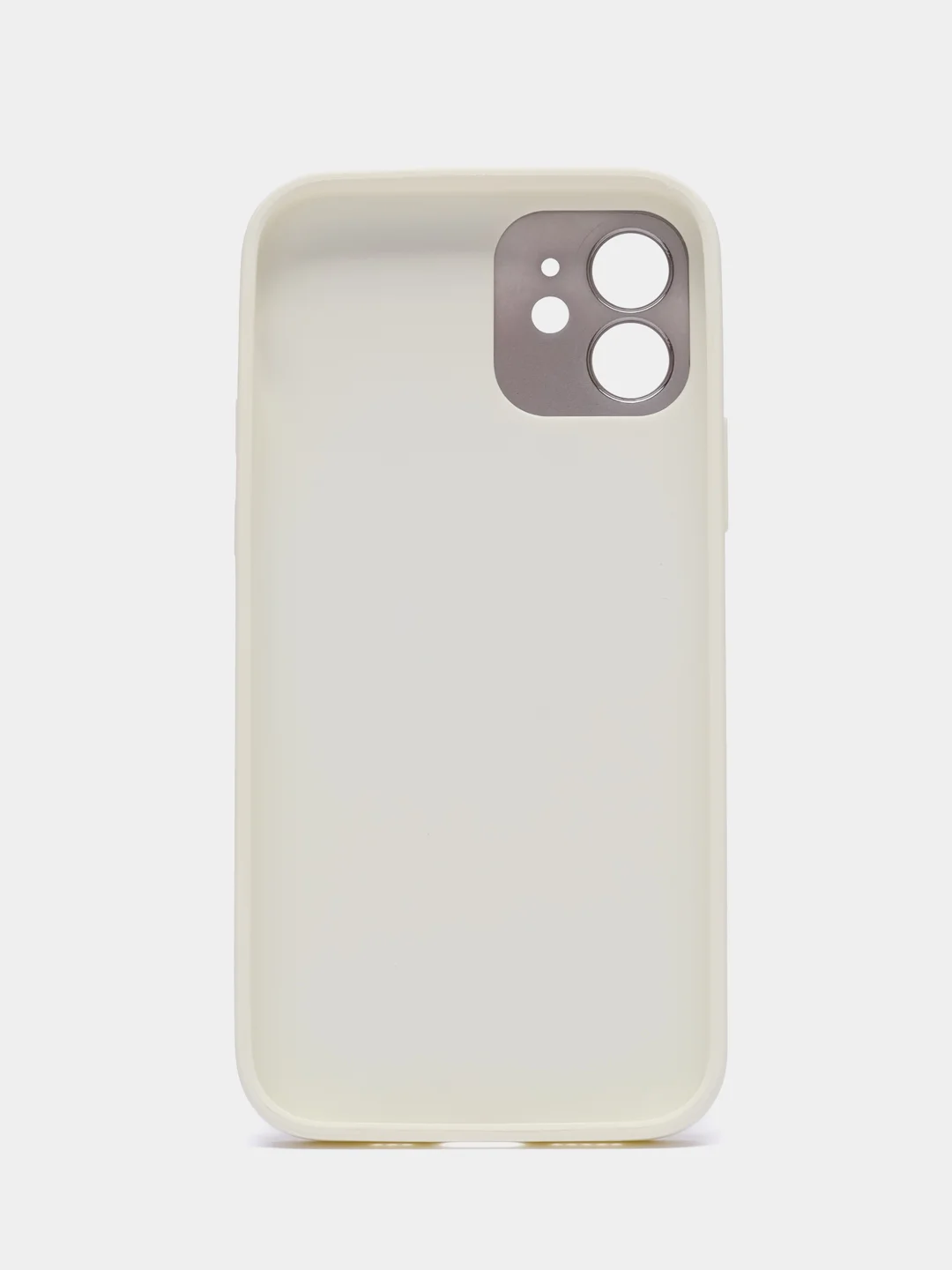 Белый чехол с магнитной подставкой-держателем на iPhone 12/Pro/Max, 13/Pro/Max, 14/Pro/Max/Plus