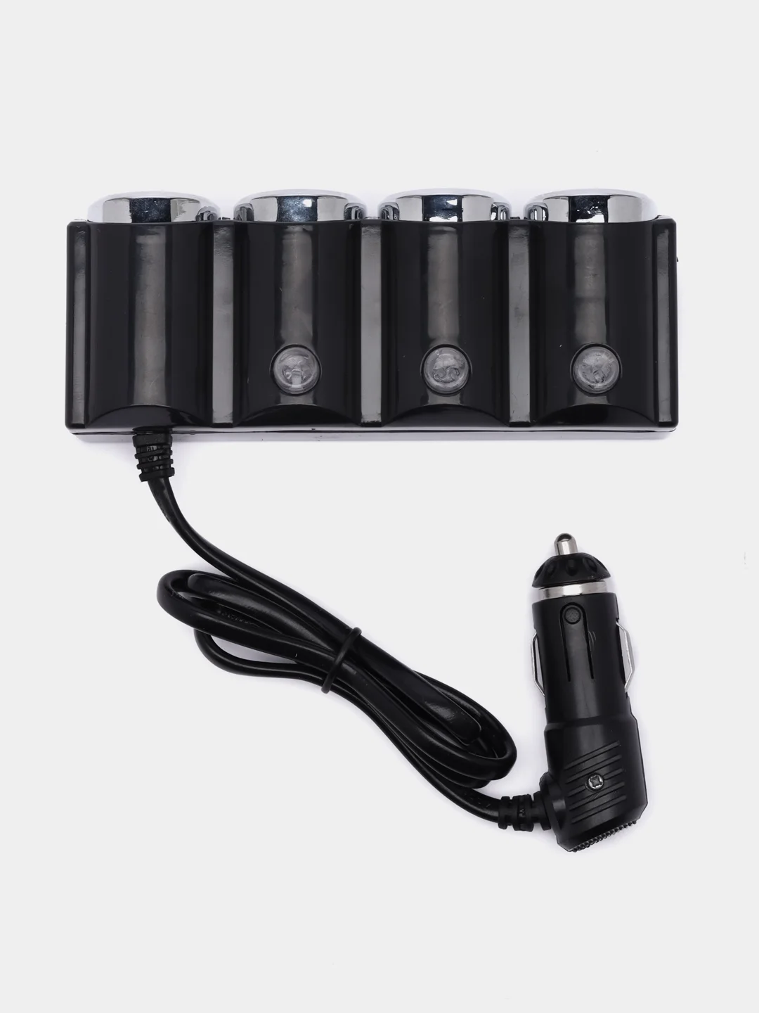 Разветвитель для прикуривателя OLESSON 1503 на 3 гнезда 12/24В + 2 выхода USB 3.1А