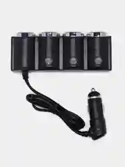 Разветвитель для прикуривателя OLESSON 1503 на 3 гнезда 12/24В + 2 выхода USB 3.1А