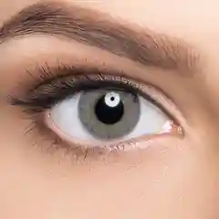 Серый цветные контактные линзы Adria Effect color, 2 линзы, 8,6/ 14,2/ от -0,25 до -6,00