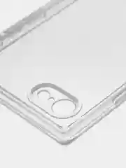 Прозрачный чехол ICE для Apple iPhone 7/ 8/ SE 2020 силиконовый КАРТОФАН прозрачный лед прямоугольный