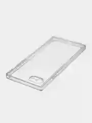 Прозрачный чехол ICE для Apple iPhone 7/ 8/ SE 2020 силиконовый КАРТОФАН прозрачный лед прямоугольный