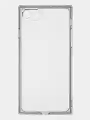 Прозрачный чехол ICE для Apple iPhone 7/ 8/ SE 2020 силиконовый КАРТОФАН прозрачный лед прямоугольный
