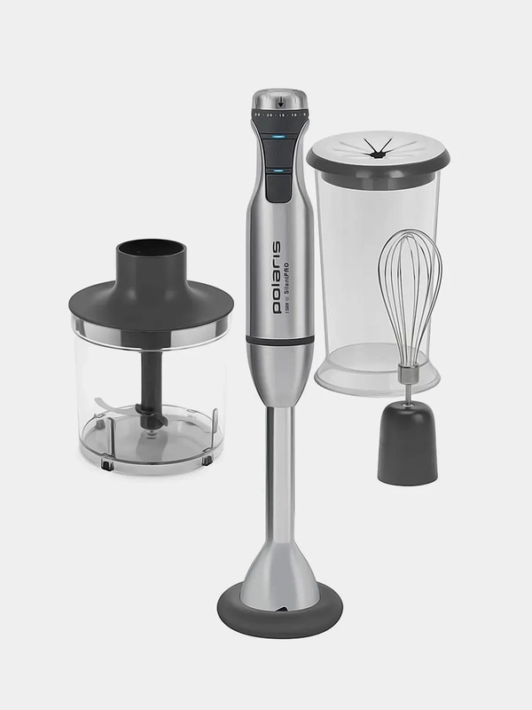 Блендер Polaris PHB 1591L Silent, металлик