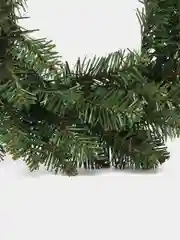 Белый венок еловый новогодний на дверь, рождественский венок, елка