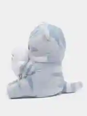 Серый мягкая игрушка "Кот акула", 20 см, кот, в руке акула, кит