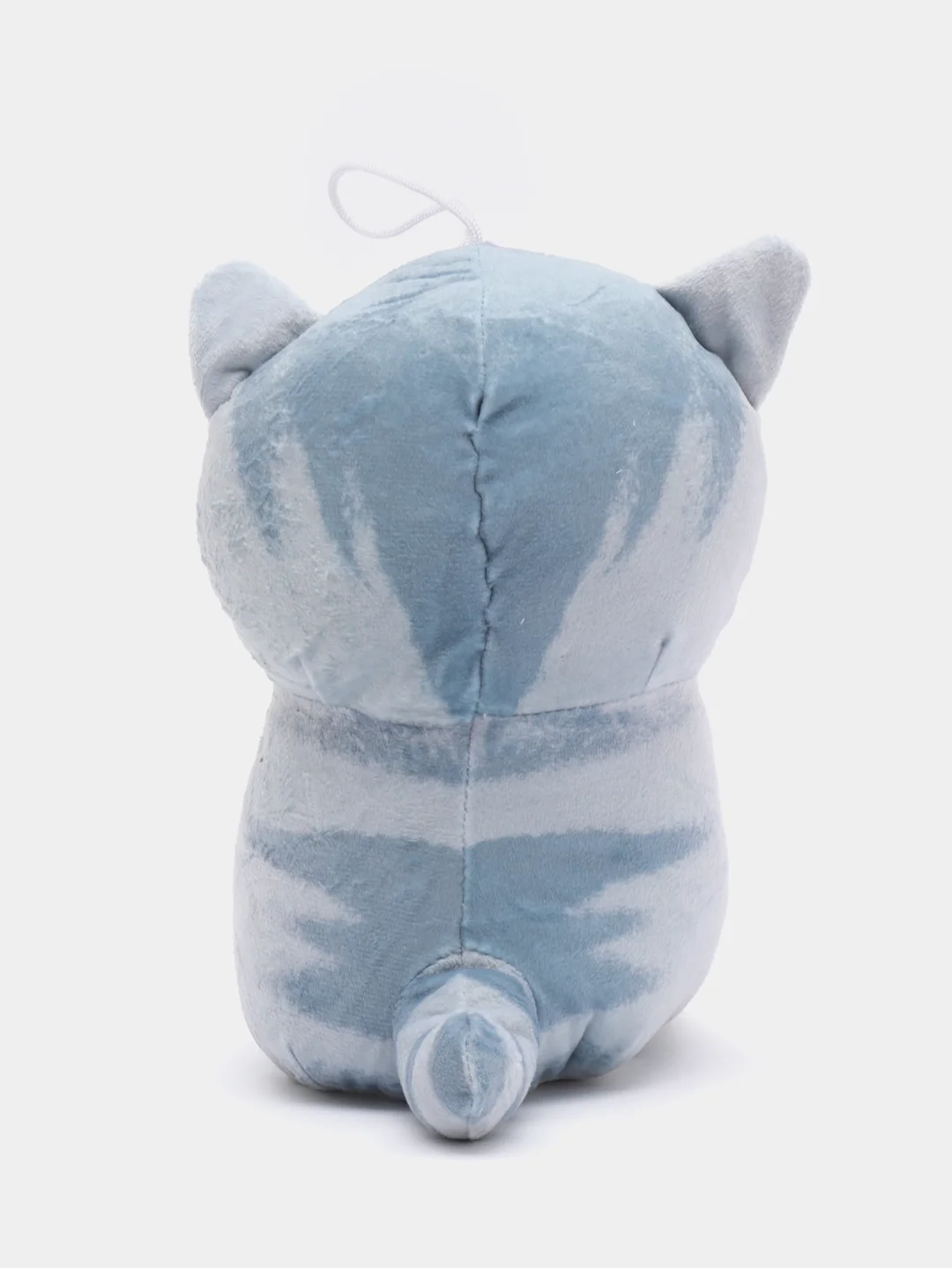 Серый мягкая игрушка "Кот акула", 20 см, кот, в руке акула, кит