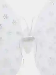 Белый карнавальные новогодние "Крылья бабочки", фея , снежинка