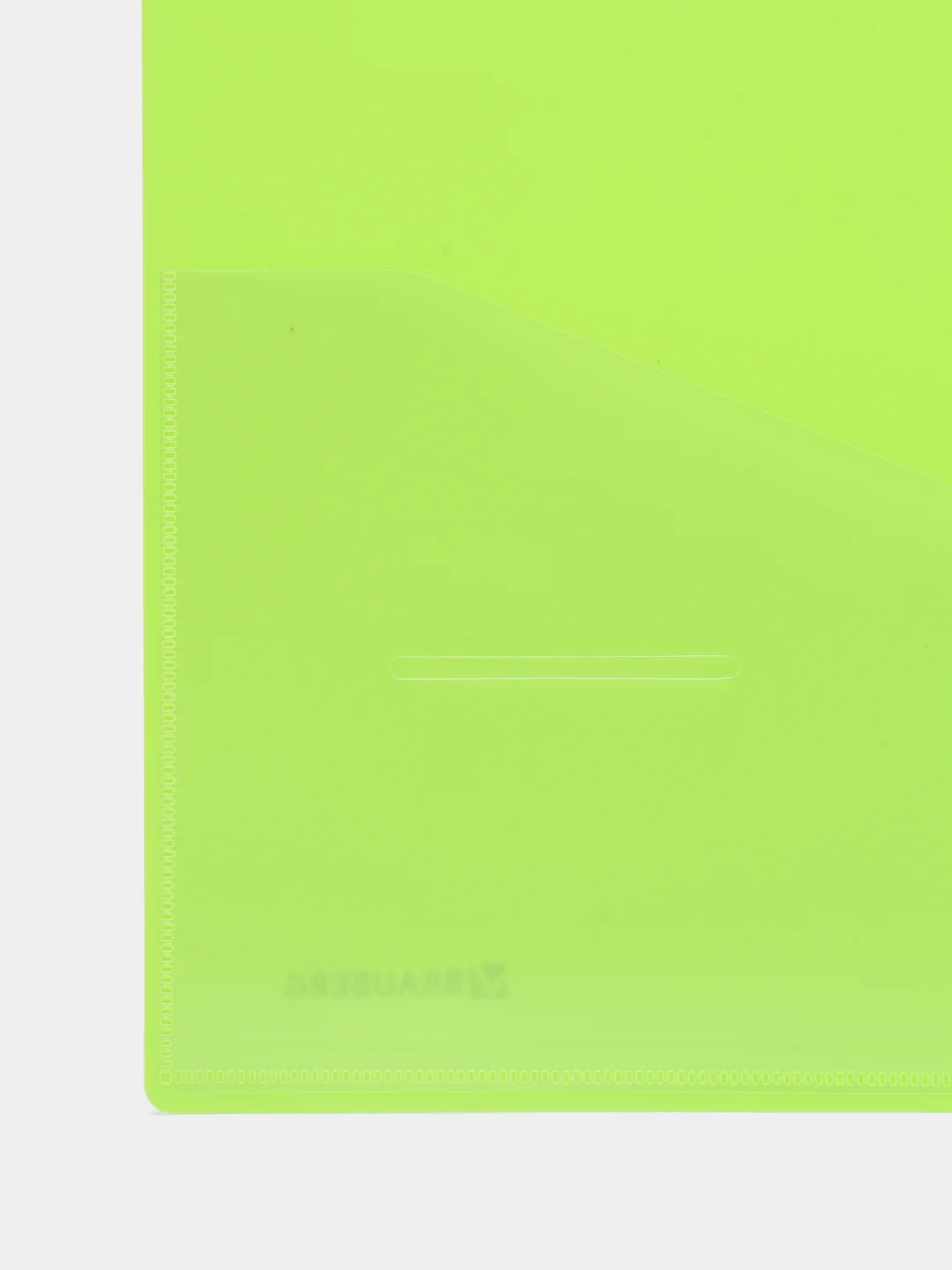 Папка с металлическим скоросшивателем и внутренним карманом BRAUBERG "Neon"