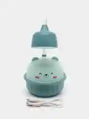 Настольная лампа "Мишка" LED 3Вт USB, голубой, 8,6 х 8,6 х 20,5 см