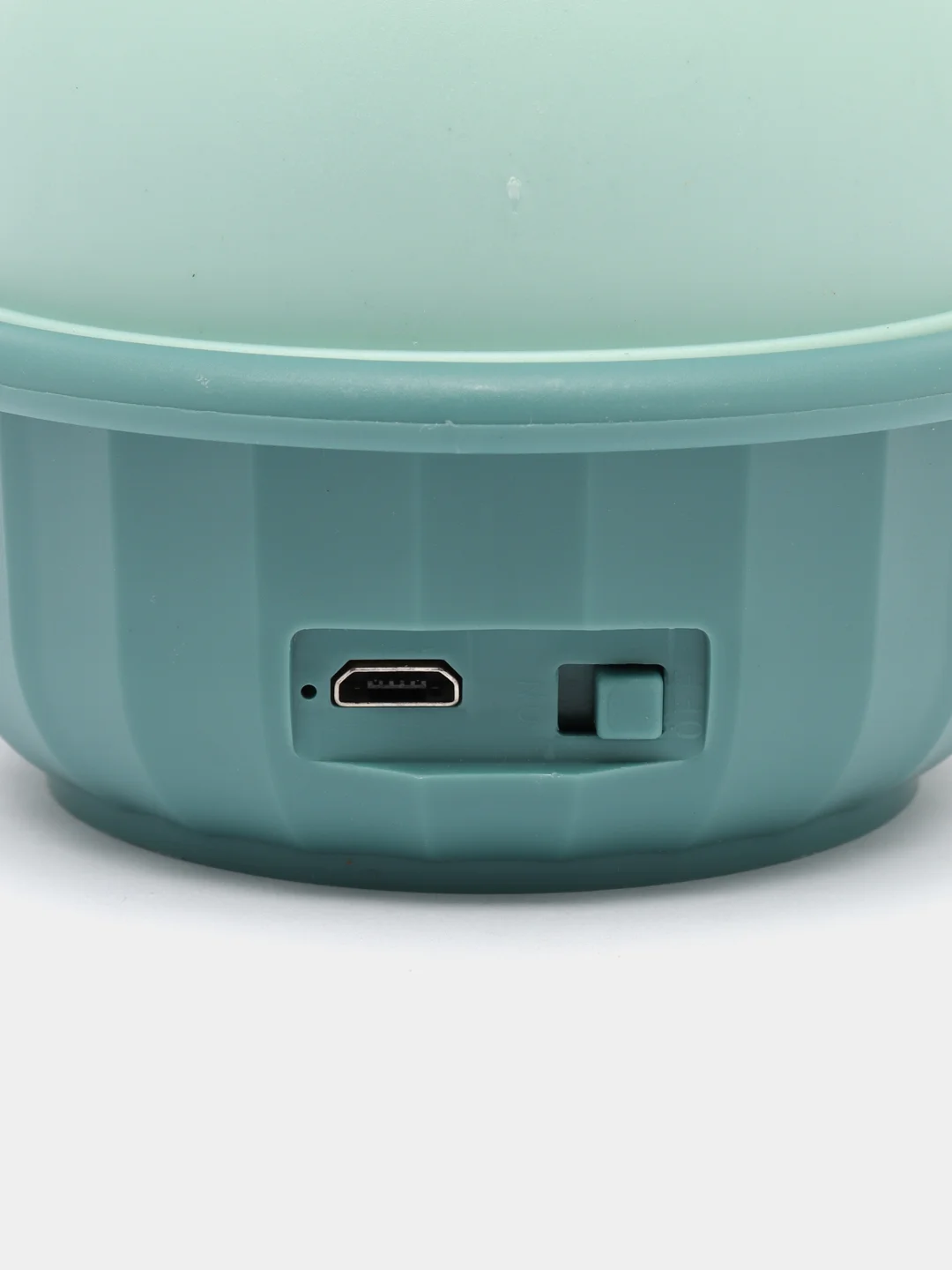 Настольная лампа "Мишка" LED 3Вт USB, голубой, 8,6 х 8,6 х 20,5 см