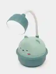 Настольная лампа "Мишка" LED 3Вт USB, голубой, 8,6 х 8,6 х 20,5 см