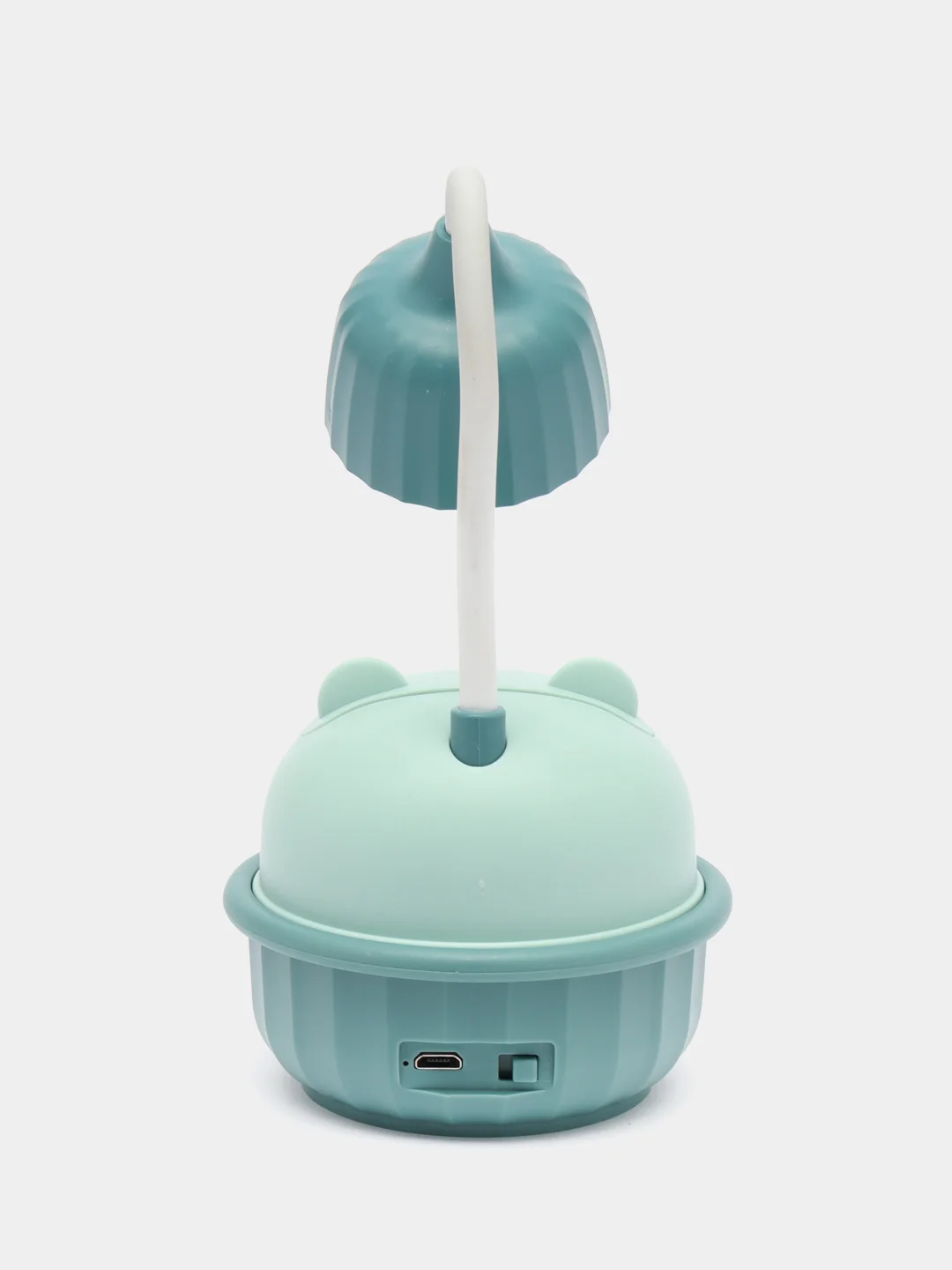Настольная лампа "Мишка" LED 3Вт USB, голубой, 8,6 х 8,6 х 20,5 см