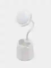 Лампа настольная "Грани" LED 1 режим 4,2Вт USB, белый, 9х9х32,5 см
