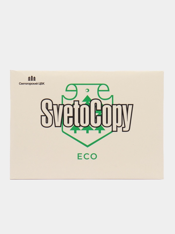 Бумага для принтера Svetocopy ECO, А4, 80 г/м2, 500, 100 листов