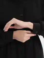 Черный платье на резинке, оверсайз