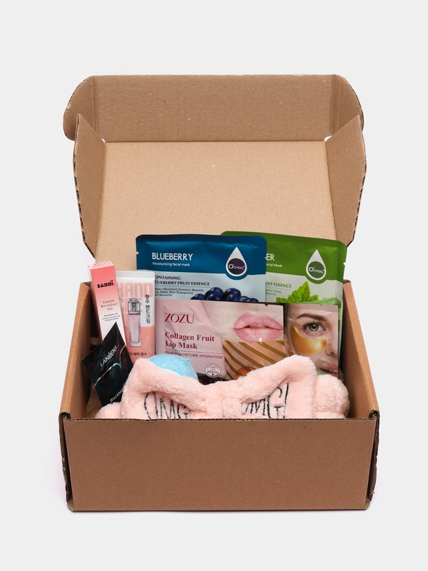 Набор уходовой косметики, ко дню рождения Beauty box (Бьюти бокс), подарочный, 13 в 1