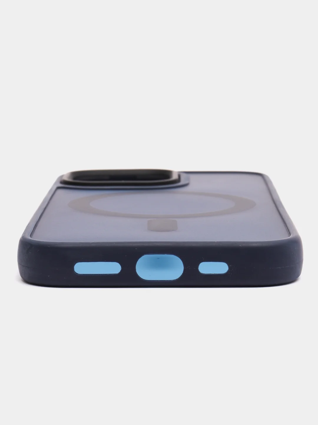 Синий меланж чехол MagSafe для iPhone