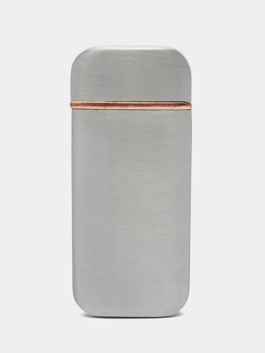 Зажигалка электронная "Авилес" USB, спираль, сенсор, серебристая 7.9х3.1 см