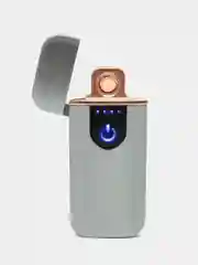 Зажигалка электронная "Авилес" USB, спираль, сенсор, серебристая 7.9х3.1 см