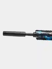 Синий автомат SUPER POWER MACHINE GUN, пневмотический, с электрическим приводом