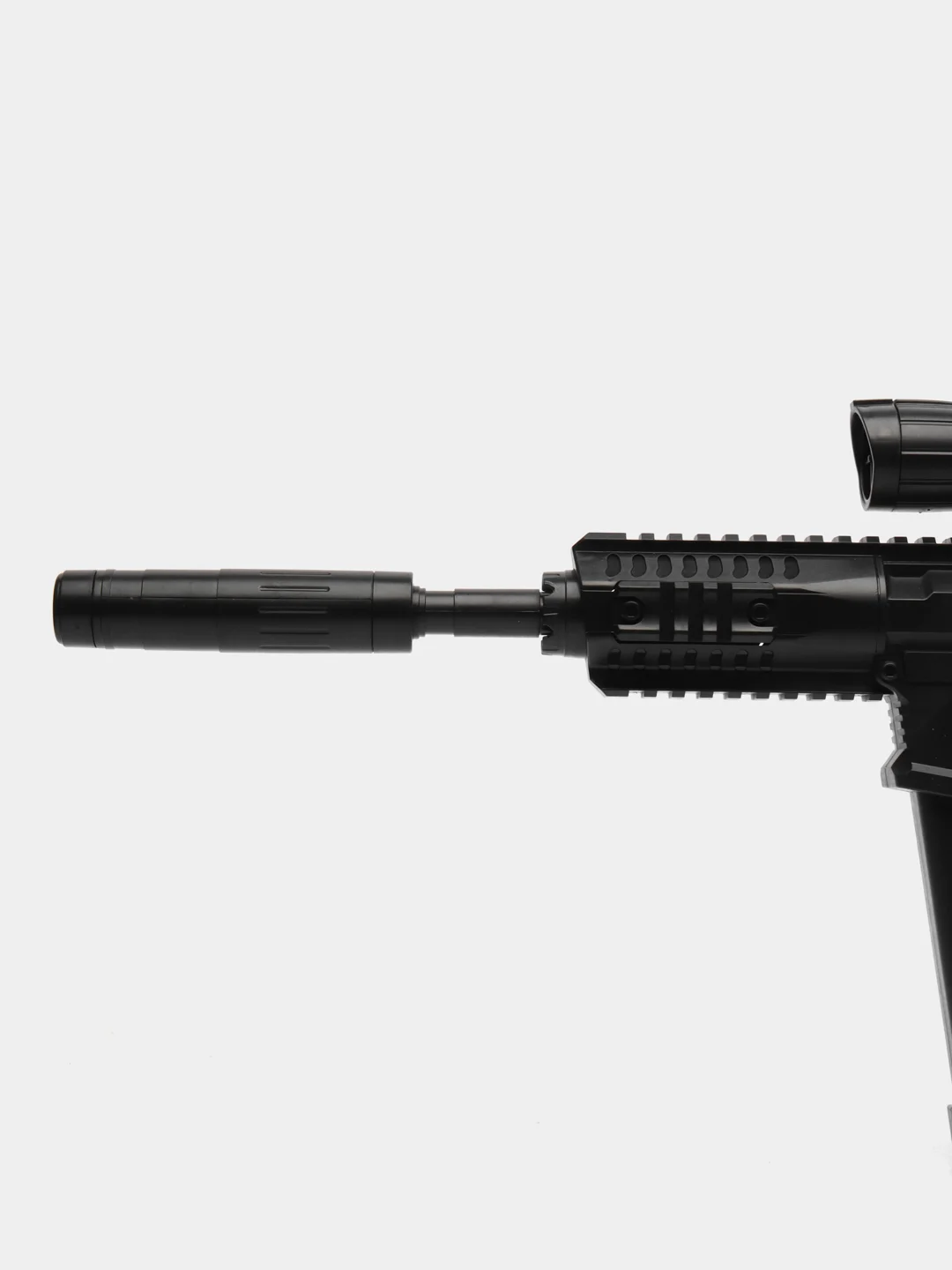 Черный автомат SUPER POWER MACHINE GUN, пневмотический, с электрическим приводом