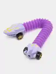 Фиолетовый трубка антистресс "Pop tubes" / Трубка поп ит / Поп ит трубка / Трубка гофра для детей