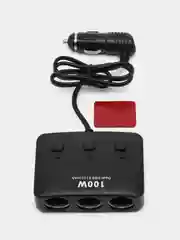 Разветвитель прикуривателя Olesson 1636, на 3 выхода, 2 USB выхода, 3100mAh